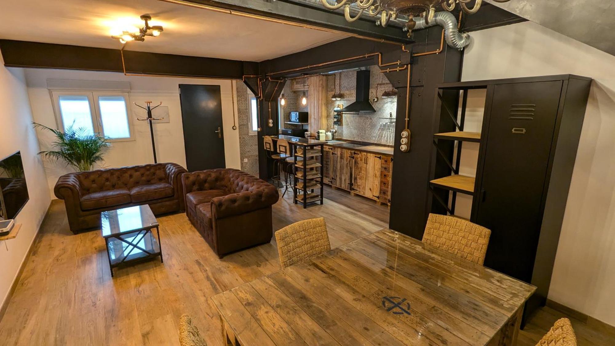 Loft Duplex La Industrial Playa Apartment กาดิซ ภายนอก รูปภาพ