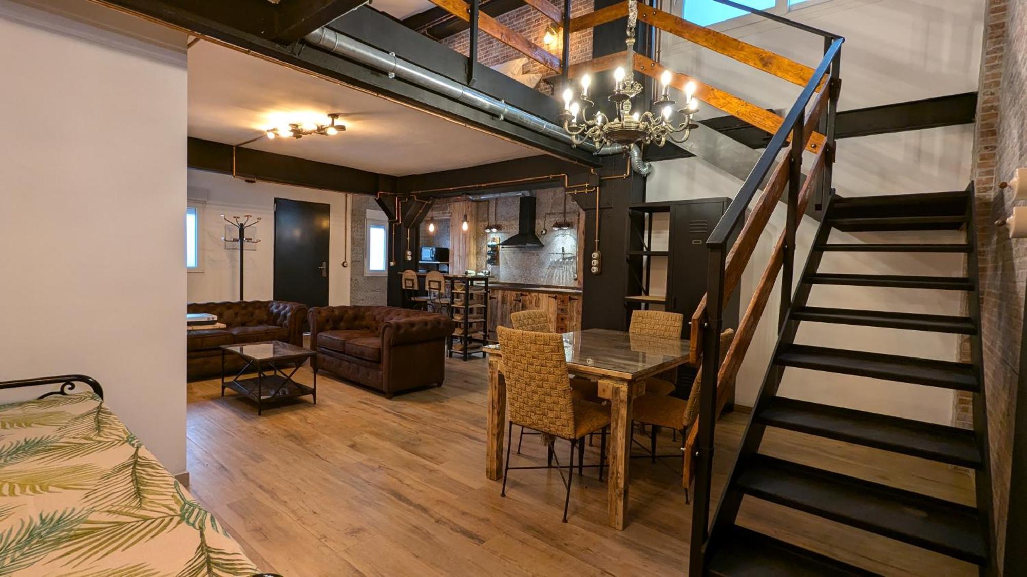 Loft Duplex La Industrial Playa Apartment กาดิซ ภายนอก รูปภาพ